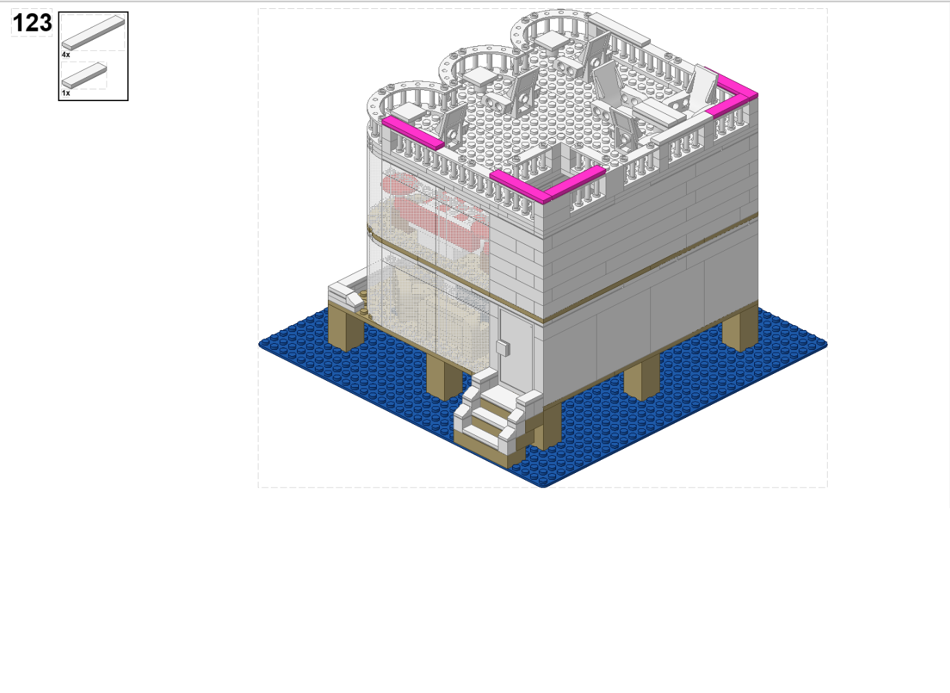 LEGO MOC Stilt House Round Variation by Danielle Rebrickable
